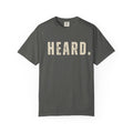 Heard. Tee