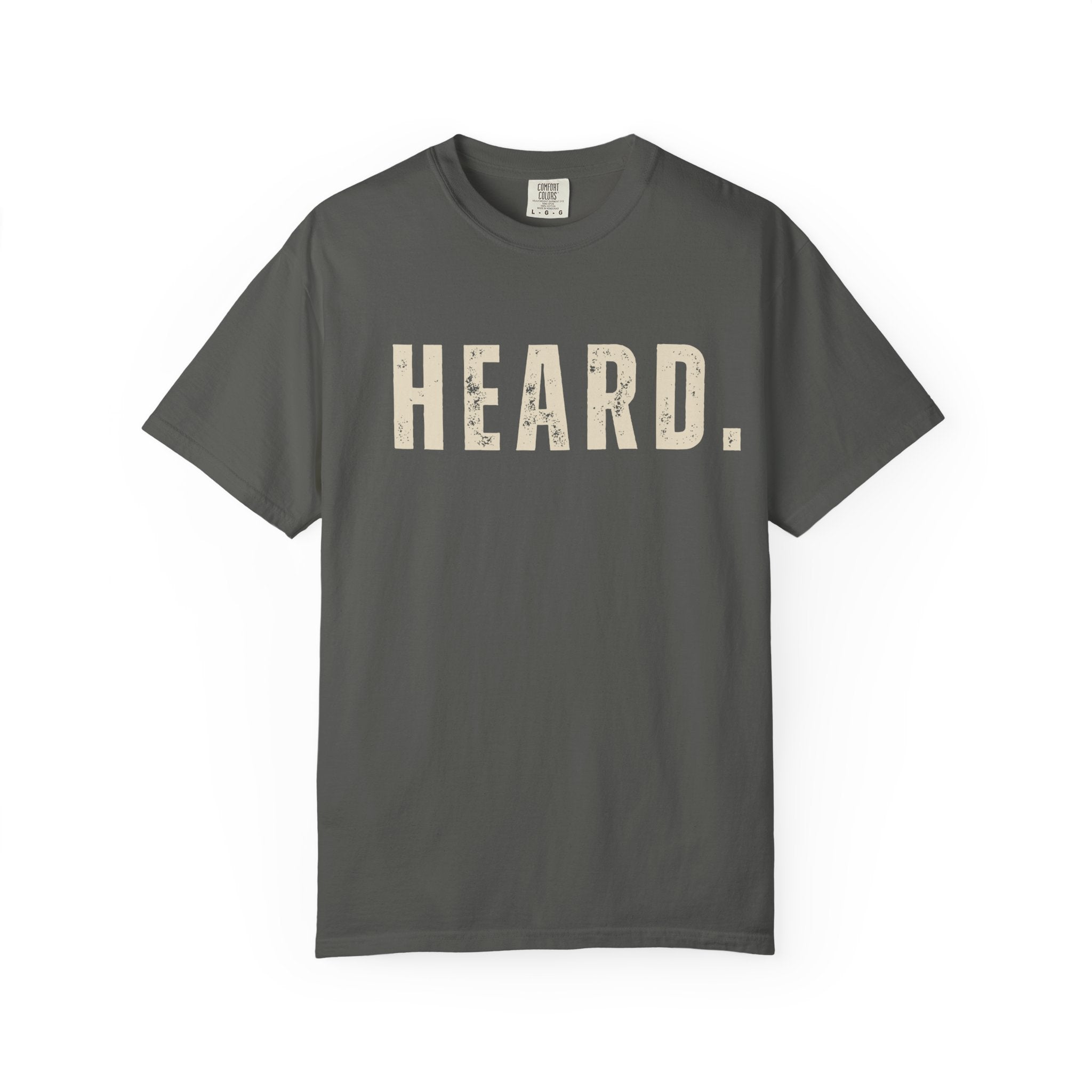 HEARD. Tee