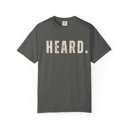 HEARD. Tee