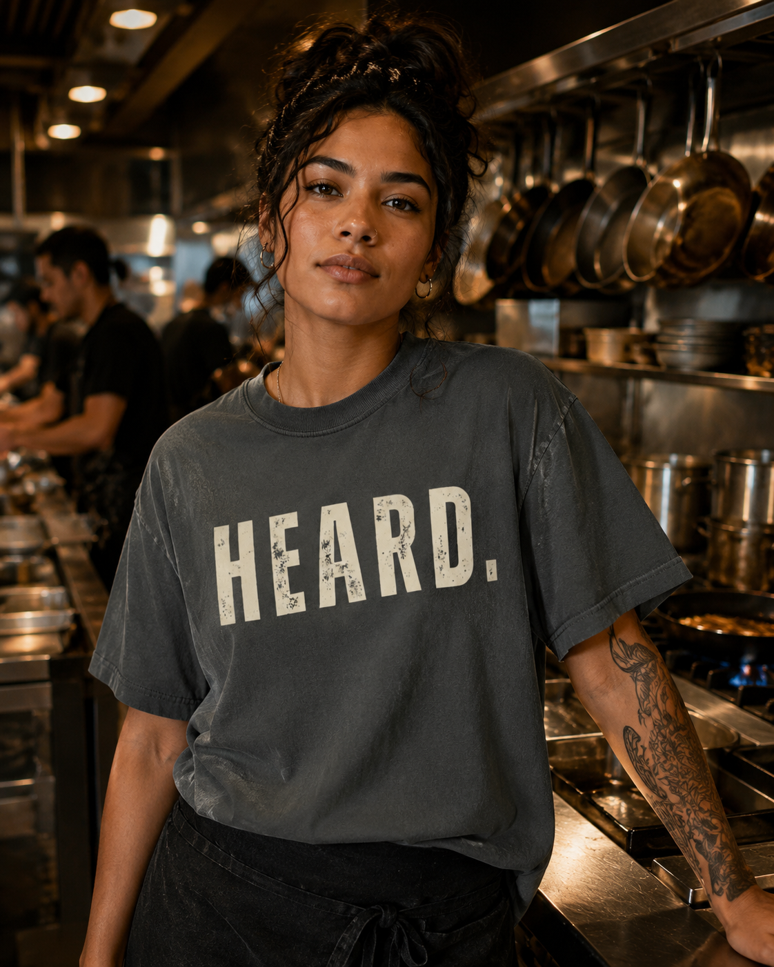 HEARD. Tee