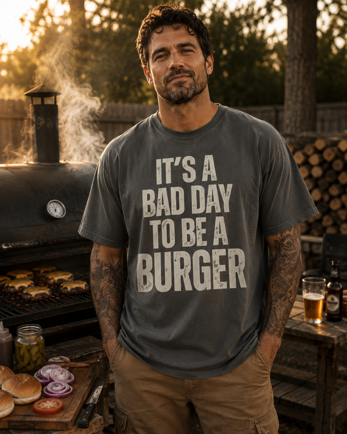 Bad Day Burger Tee