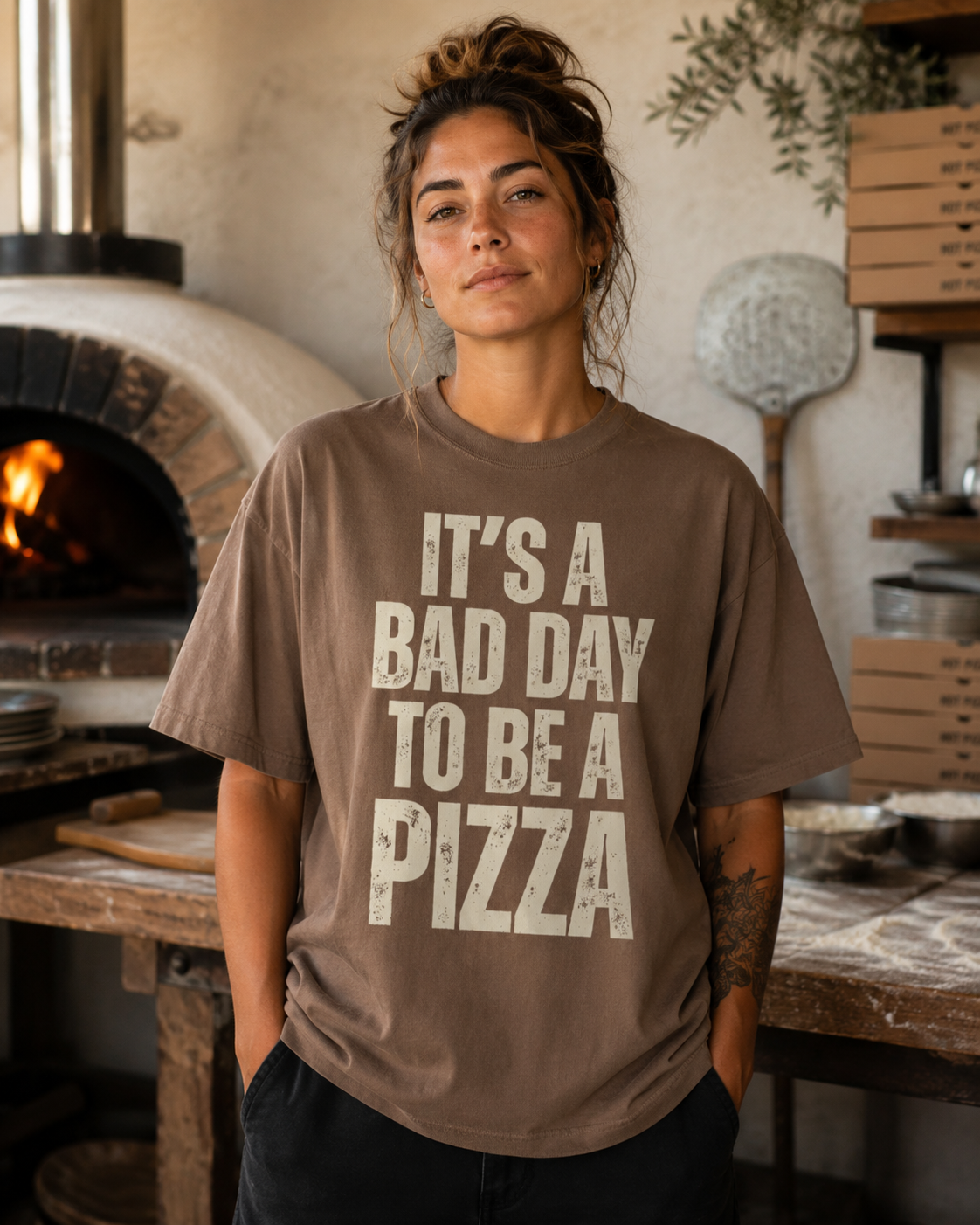 Bad Day Pizza Tee
