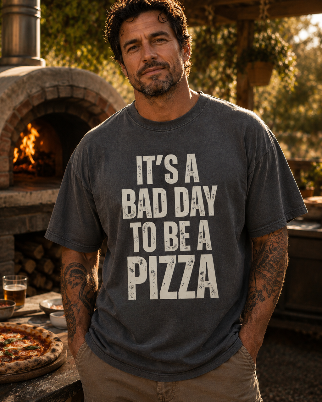 Bad Day Pizza Tee